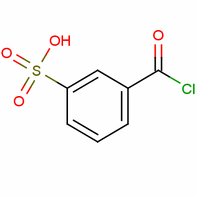 M-(氯羰基)苯磺酸结构式_58261-80-6结构式