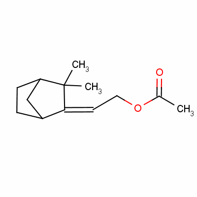 (Z)-2-(3,3-二甲基双环[2.2.1]庚-2-基)乙酸乙酯结构式_58437-70-0结构式