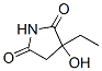3-乙基-3-羟基-2,5-吡咯烷二酮结构式_58467-28-0结构式