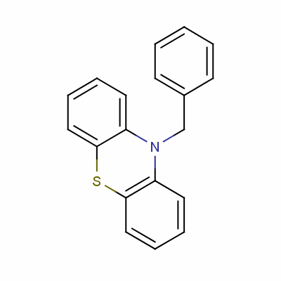 10-苄基-10h-吩噻嗪结构式_58478-75-4结构式