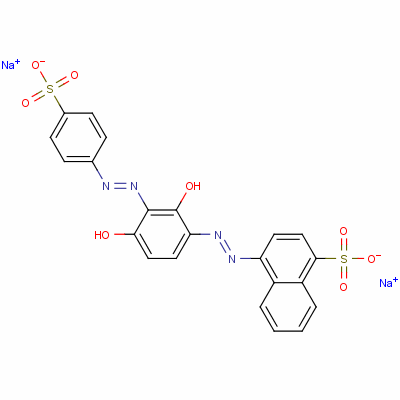 酸性棕15结构式_5850-15-7结构式