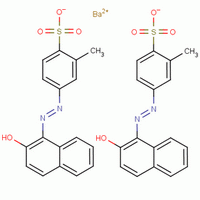 双[4-[(2-羟基-1-萘)氮杂]-2-甲基苯磺酸]钡结构式_5850-87-3结构式
