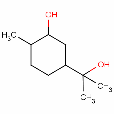 3-羟基-alpha,alpha,4-三甲基环己烷甲醇结构式_58506-23-3结构式