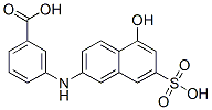 3-(5-羟基-7-硫萘-2-基氨基)苯甲酸结构式_5855-83-4结构式