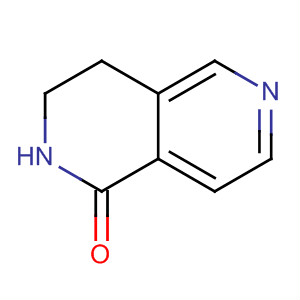 3,4-二氢-2,6-萘啶-1(2H)-酮结构式_58553-56-3结构式