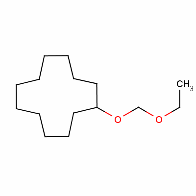 (乙氧基甲氧基)-环十二烷结构式_58567-11-6结构式