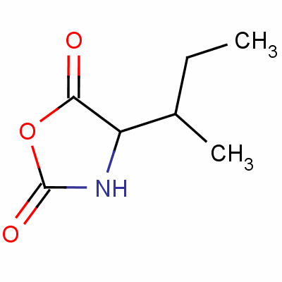 4-(1-甲基丙基)噁唑啉-2,5-二酮结构式_5860-63-9结构式