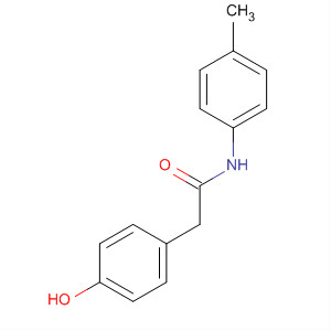 2-(4-羟基苯基)-n-(4-甲基苯基)乙酰胺结构式_58609-19-1结构式