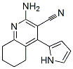 (9ci)-2-氨基-5,6,7,8-四氢-4-(1H-吡咯-2-基)-3-喹啉甲腈结构式_586990-36-5结构式