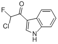 (9ci)-2-氯-2-氟-1-(1H-吲哚-3-基)-乙酮结构式_58750-64-4结构式