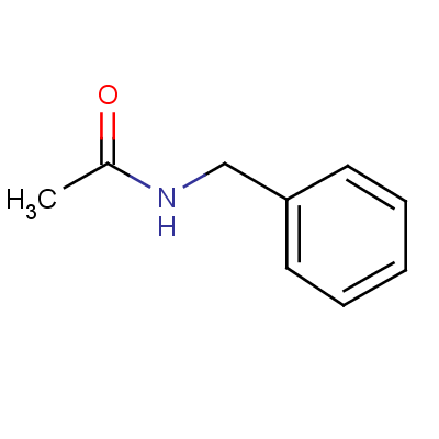N-苄基乙酰胺结构式_588-46-5结构式