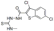(9ci)-3,6-二氯-,2-[(甲基氨基)硫氧代甲基]苯并[b]噻吩-2-羧酸肼结构式_588686-32-2结构式