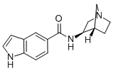 (9ci)-n-(1r,3r,4s)-1-氮杂双环[2.2.1]庚-3-基-1H-吲哚-5-羧酰胺结构式_588703-48-4结构式