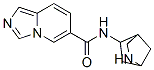 (9ci)-n-2-氮杂双环[2.2.1]庚-5-基-咪唑并[1,5-a]吡啶-6-羧酰胺结构式_588724-69-0结构式