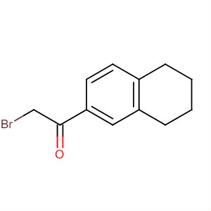2-溴-1-(5,6,7,8-四氢萘-2-基)乙酮结构式_5896-66-2结构式