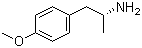 R-(-)-2-(p-甲氧基苯基)-1-甲基乙胺结构式_58993-79-6结构式