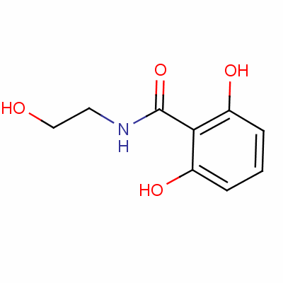 2,6-二羟基-n-(2-羟基乙基)苯甲酰胺结构式_59012-57-6结构式