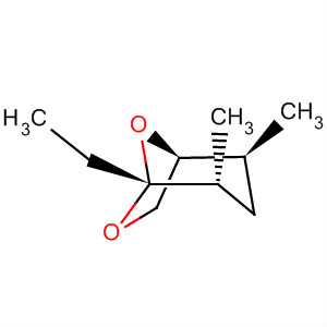 [1S,2s,4r,5r,(-)]-5-乙基-2,4-二甲基-6,8-二噁双环[3.2.1]辛烷结构式_59014-05-0结构式