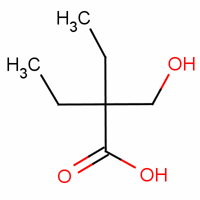 2-乙基-2-(羟基甲基)丁酸结构式_5904-58-5结构式