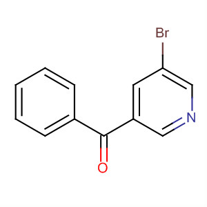 (5-溴吡啶-3-基)(苯基)甲酮结构式_59105-50-9结构式
