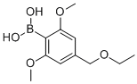 B-[4-(乙氧基甲基)-2,6-二甲氧基苯基]硼酸结构式_591249-50-2结构式