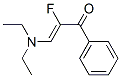 (Z)-(9CI)-3-(二乙基氨基)-2-氟-1-苯基-2-丙烯-1-酮结构式_59160-23-5结构式