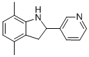 2,3-二氢-4,7-二甲基-2-(3-吡啶)-1H-吲哚(9ci)结构式_591757-64-1结构式