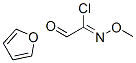 (Z)-alpha-(甲氧基亚氨基)呋喃-2-乙酰氯结构式_59176-08-8结构式