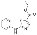 2-苯基氨基-5-噻唑羧酸乙酯结构式_591777-89-8结构式