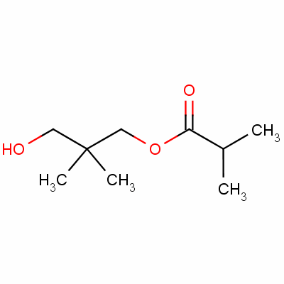 3-羟基-2,2-二甲基异丁酸丙酯结构式_5919-84-6结构式
