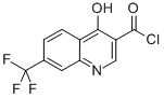 4-羟基-7-(三氟甲基)-3-喹啉羰酰氯结构式_59197-90-9结构式