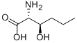 (2R,3R)-2-氨基-3-羟基-己酸结构式_59286-26-9结构式
