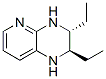 反式-(9CI)-2,3-二乙基-1,2,3,4-四氢吡啶并[2,3-b]吡嗪结构式_59352-68-0结构式