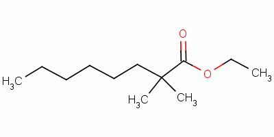 2,2-二甲基辛酸乙酯结构式_59415-01-9结构式