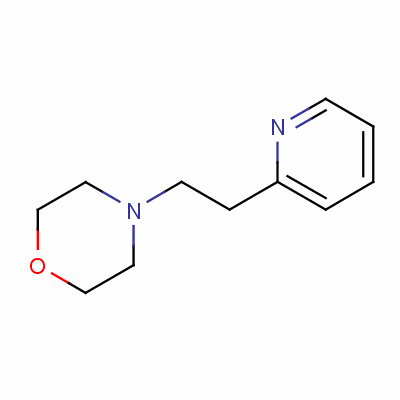 2-(B-吗啉乙基)吡啶结构式_59566-50-6结构式
