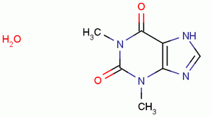 茶碱一水合物结构式_5967-84-0结构式