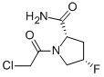 (2S,4S)-(9CI)-1-(氯乙酰基)-4-氟-2-吡咯烷羧酰胺结构式_596817-05-9结构式