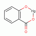 水杨酸汞结构式_5970-32-1结构式