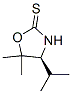 (4S)-(9CI)-5,5-二甲基-4-(1-甲基乙基)-2-噁唑啉硫酮结构式_597558-53-7结构式