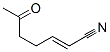 (2E)-6-氧代-2-庚烯腈结构式_597582-00-8结构式