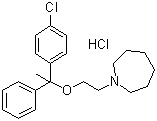 盐酸司他斯汀结构式_59767-13-4结构式