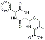 头孢氨苄二氧代哌嗪结构式_59865-11-1结构式