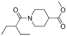 (9CI)-1-(2-乙基-1-氧代丁基)-4-哌啶羧酸甲酯结构式_599163-97-0结构式