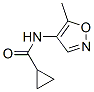 (9ci)-n-(5-甲基-4-异噁唑基)-环丙烷羧酰胺结构式_600699-38-5结构式