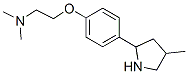(9ci)-N,N-二甲基-2-[4-(4-甲基-2-吡咯烷)苯氧基]-乙胺结构式_603089-65-2结构式