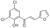 1-(3,5-二氯-2-羟基苯基)-3-(2-呋喃基)-2-丙烯-1-酮结构式_60403-69-2结构式