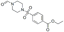 (9ci)-4-[(4-甲酰基-1-哌嗪)磺酰基]-苯甲酸乙酯结构式_604762-01-8结构式