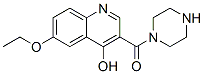 (9ci)-1-[(6-乙氧基-4-羟基-3-喹啉)羰基]-哌嗪结构式_604773-10-6结构式