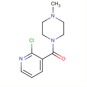 1-[(2-氯-3-吡啶)羰基]-4-甲基哌嗪结构式_60597-69-5结构式