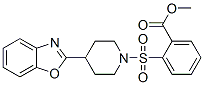 (9ci)-2-[[4-(2-苯并噁唑基)-1-哌啶基]磺酰基]-苯甲酸甲酯结构式_606082-29-5结构式